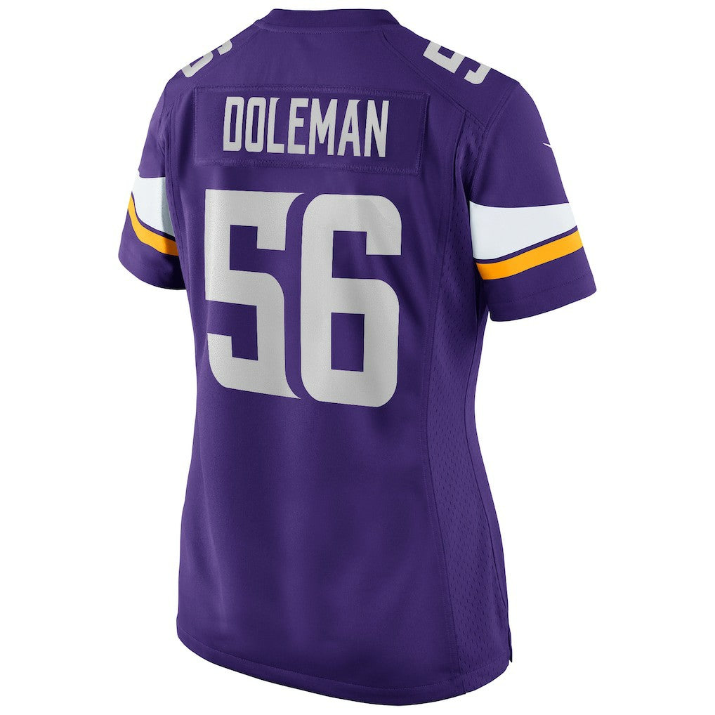 Chris Doleman Minnesota Vikings Women's Game Retired Player Jersey - Purple - Nike