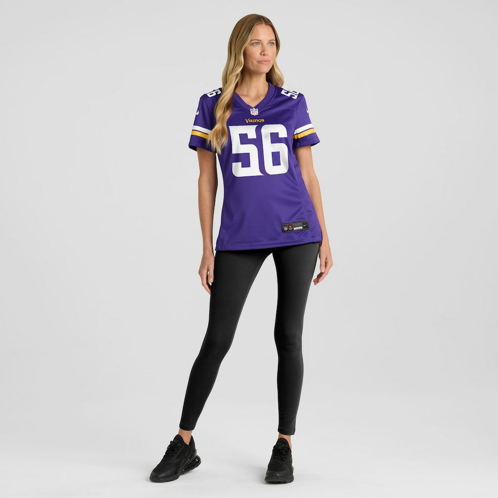 Chris Doleman Minnesota Vikings Women's Game Retired Player Jersey - Purple - Nike