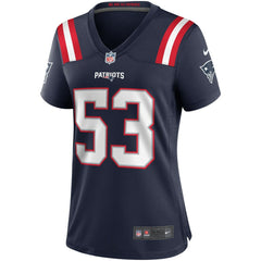 Chris Slade New England Patriots Women's Game Retired Player Jersey - Navy - Nike