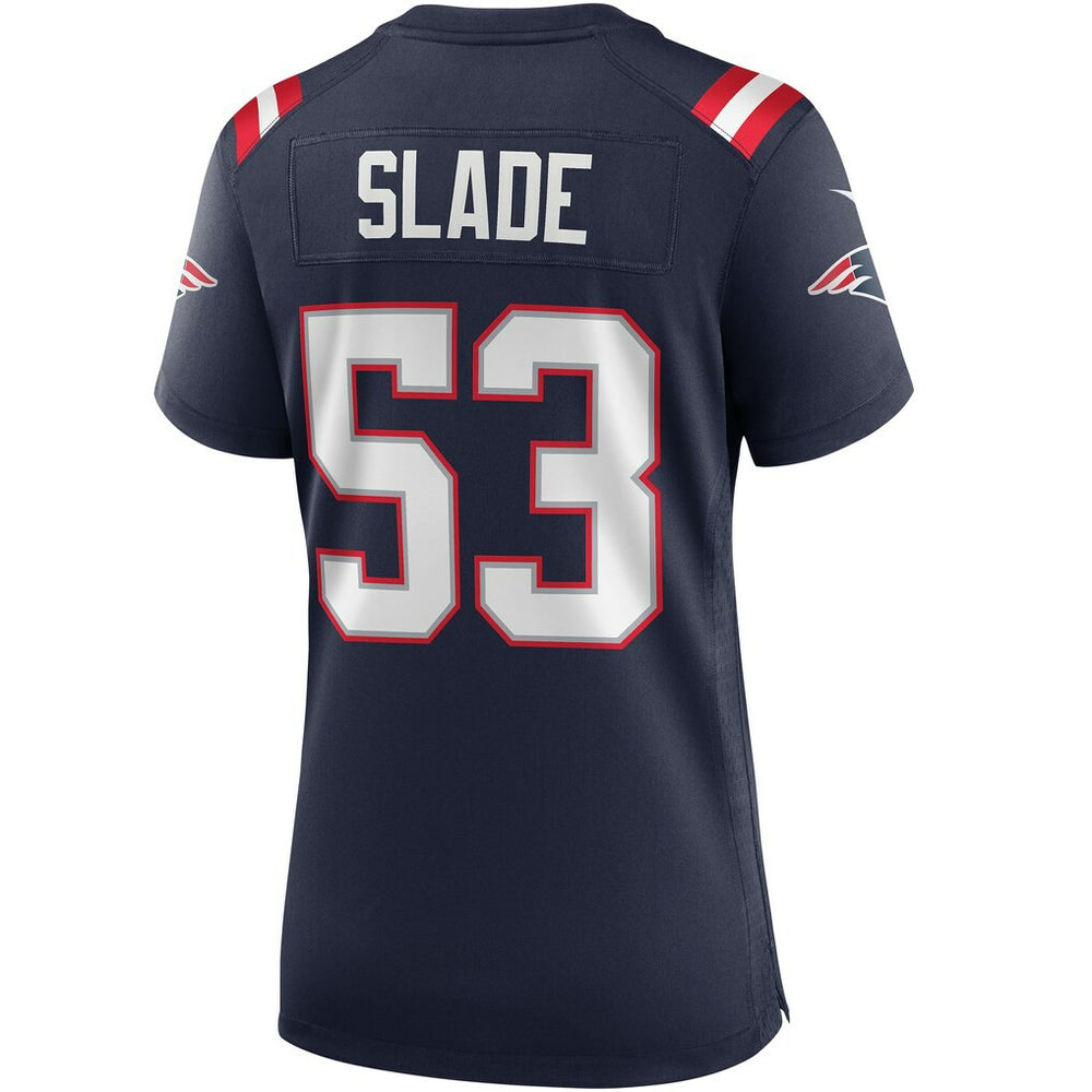 Chris Slade New England Patriots Women's Game Retired Player Jersey - Navy - Nike