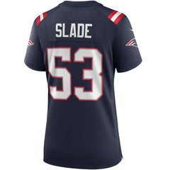 Chris Slade New England Patriots Women's Game Retired Player Jersey - Navy - Nike