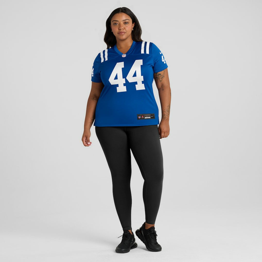 Dallas Clark Indianapolis Colts Women's Game Retired Player Jersey - Royal - Nike
