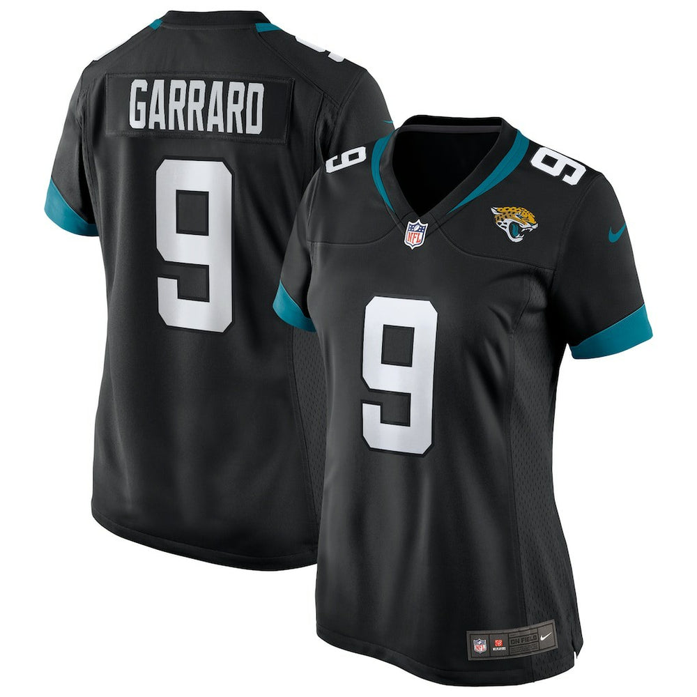 David Garrard Jacksonville Jaguars Women's Game Retired Player Jersey - Black - Nike