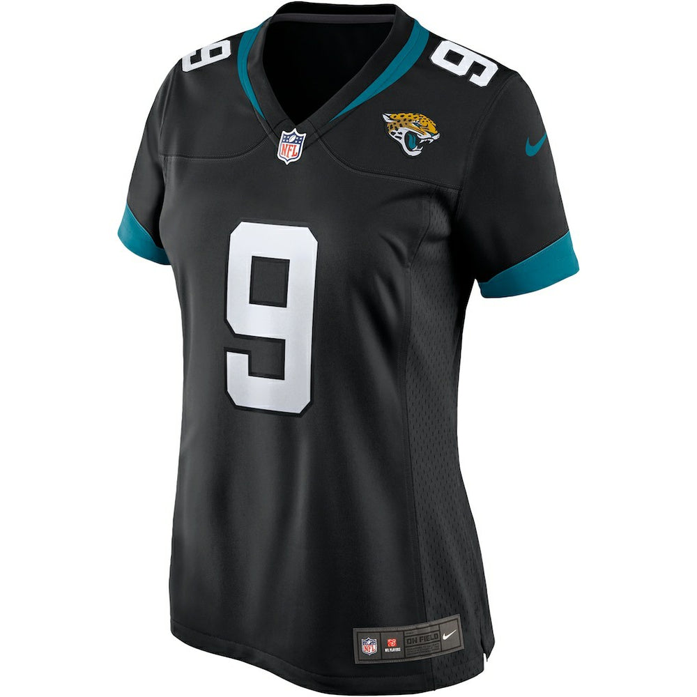 David Garrard Jacksonville Jaguars Women's Game Retired Player Jersey - Black - Nike