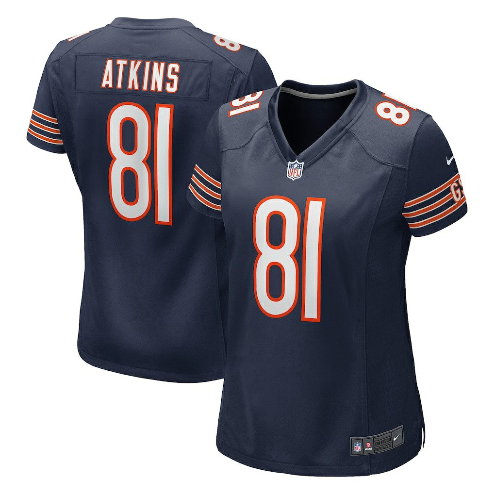 Doug Atkins Chicago Bears Women's Game Retired Player Jersey - Navy - Nike