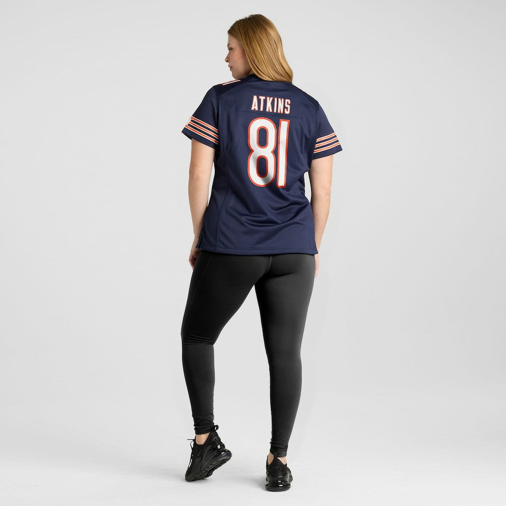 Doug Atkins Chicago Bears Women's Game Retired Player Jersey - Navy - Nike
