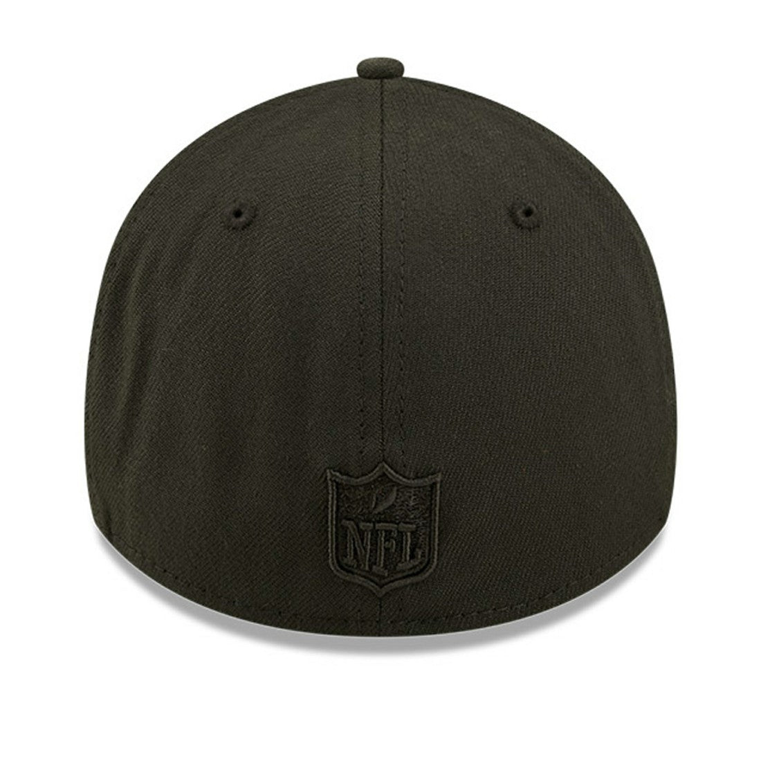 New York Jets New Era Black On Black 39THIRTY Flex Hat - NFL