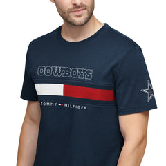 Dallas Cowboys Tommy Hilfiger Insert T-Shirt - Navy - NFL