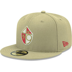 San Francisco 49ers New Era Omaha Throwback 59FIFTY Fitted Hat - Gold - NFL