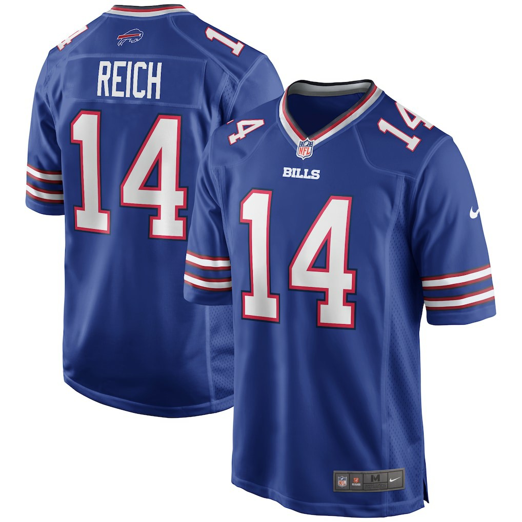 Frank Reich Buffalo Bills Game Retired Player Jersey - Royal - Nike