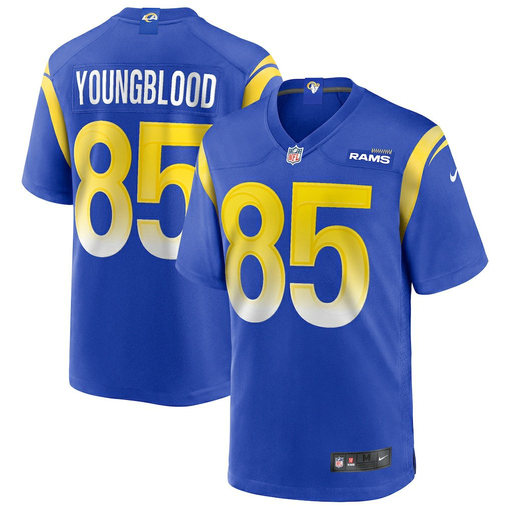 Jack Youngblood Los Angeles Rams Game Retired Player Jersey - Royal - Nike