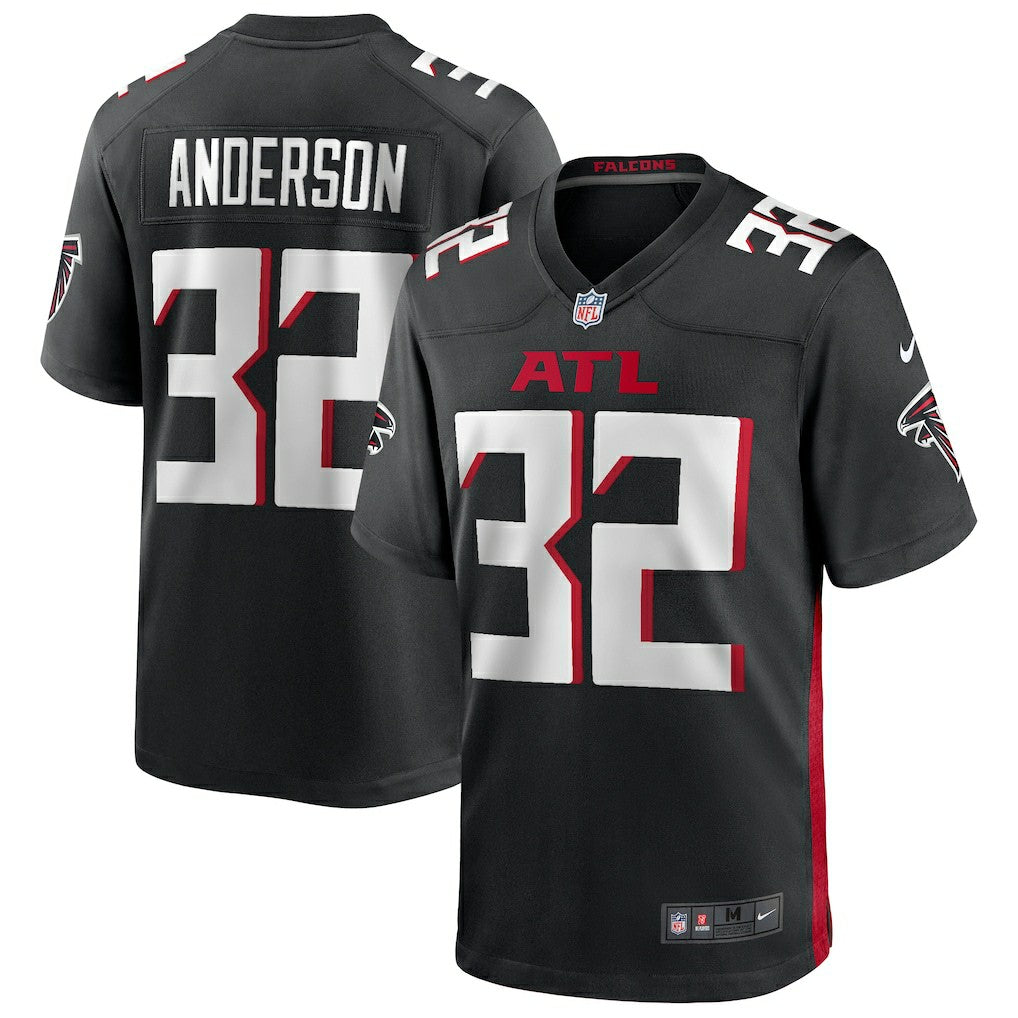 Jamal Anderson Atlanta Falcons Game Retired Player Jersey - Black - Nike