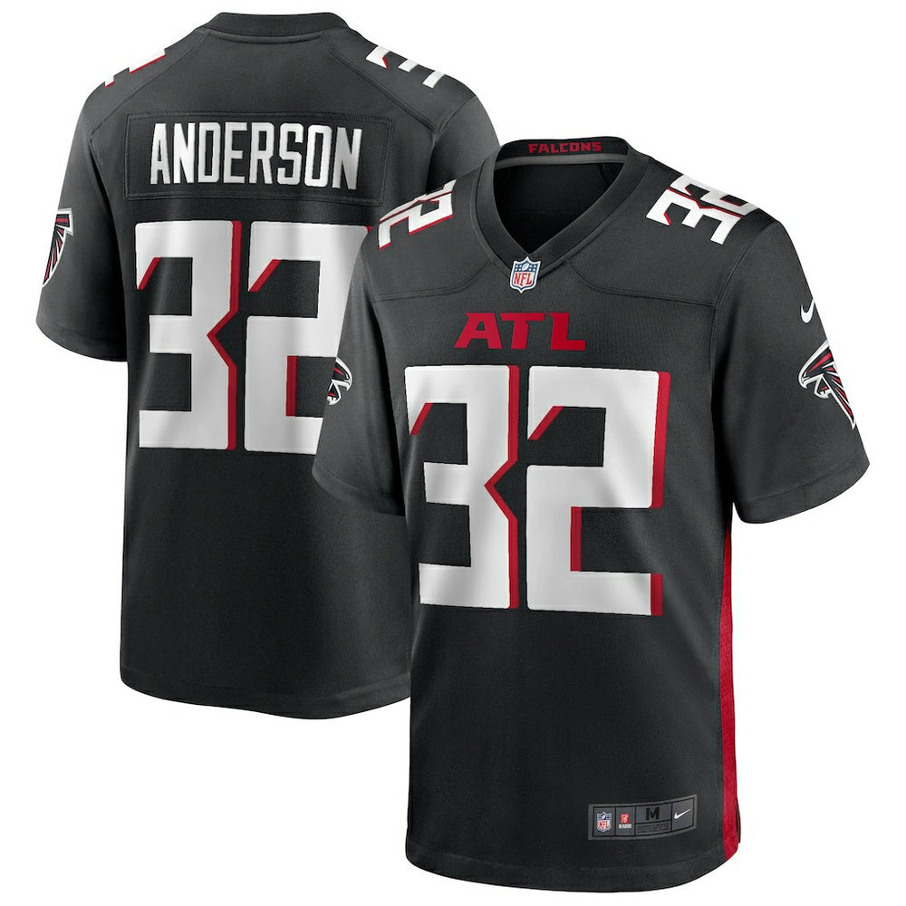 Jamal Anderson Atlanta Falcons Game Retired Player Jersey - Black - Nike