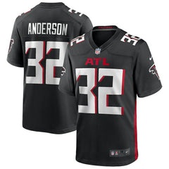 Jamal Anderson Atlanta Falcons Game Retired Player Jersey - Black - Nike