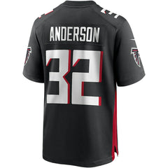 Jamal Anderson Atlanta Falcons Game Retired Player Jersey - Black - Nike