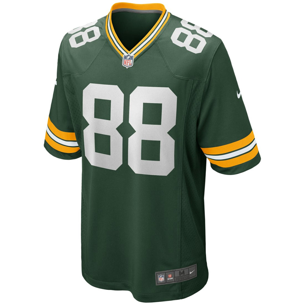 Jermichael Finley Green Bay Packers Game Retired Player Jersey - Green - Nike