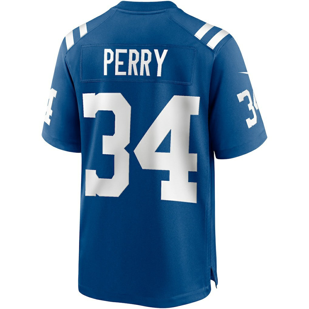 Joe Perry Indianapolis Colts Game Retired Player Jersey - Royal - Nike