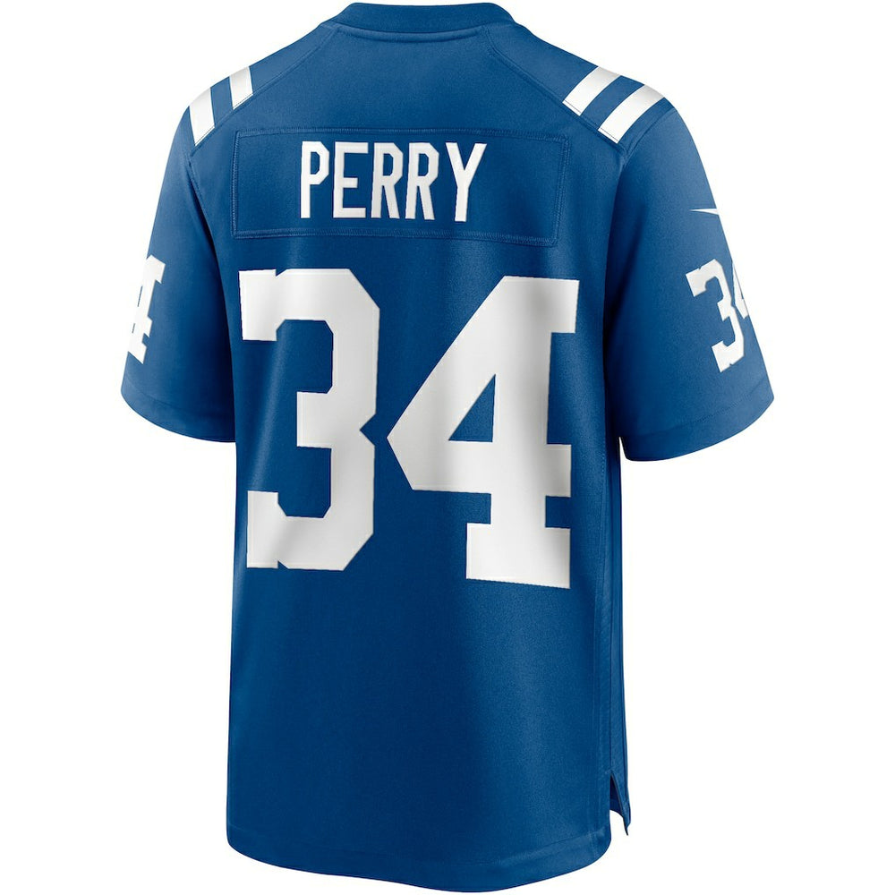 Joe Perry Indianapolis Colts Game Retired Player Jersey - Royal - Nike