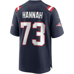 John Hannah New England Patriots Game Retired Player Jersey - Navy - Nike