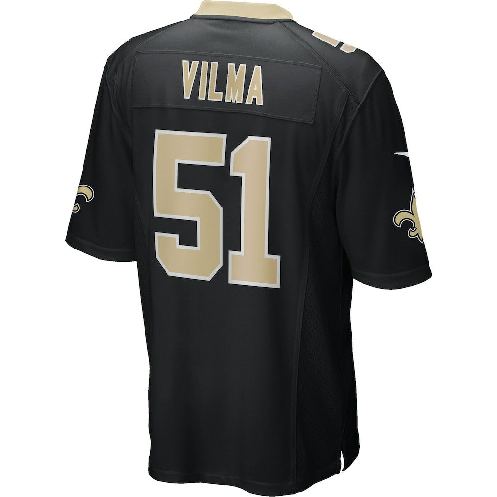 Jonathan Vilma New Orleans Saints Game Retired Player Jersey - Black - Nike