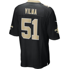Jonathan Vilma New Orleans Saints Game Retired Player Jersey - Black - Nike