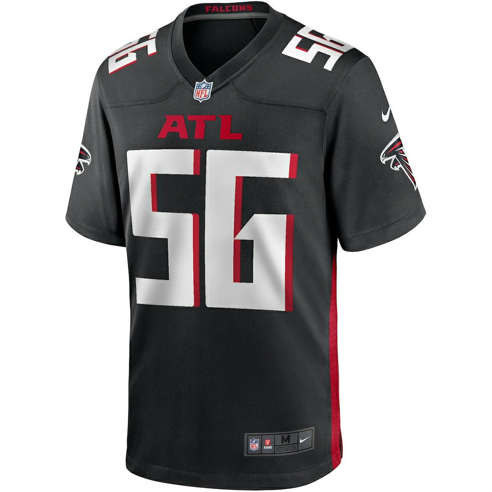 Keith Brooking Atlanta Falcons Game Retired Player Jersey - Black - Nike