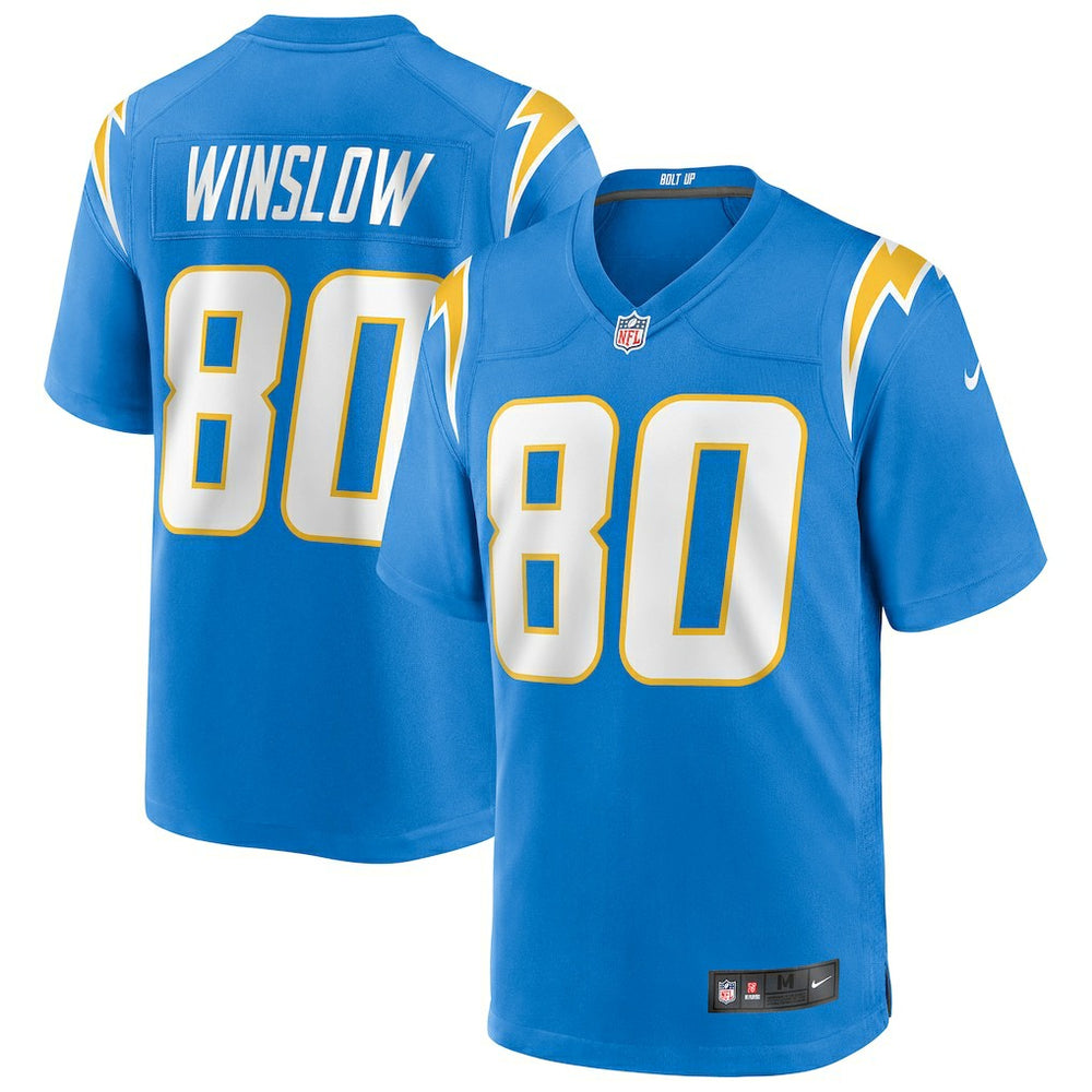 Kellen Winslow Los Angeles Chargers Game Retired Player Jersey - Powder Blue - Nike