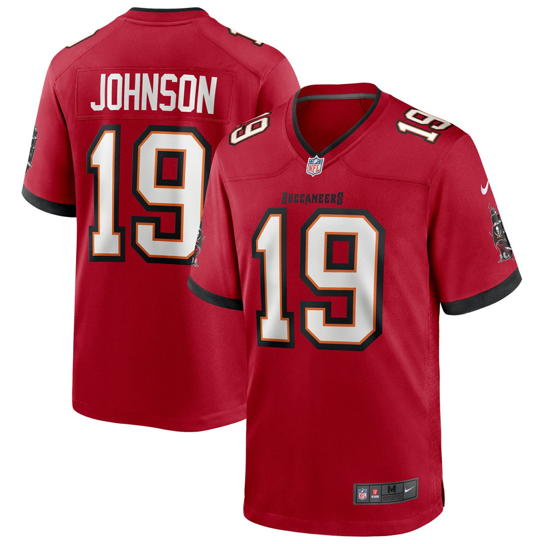 Keyshawn Johnson Tampa Bay Buccaneers Game Retired Player Jersey - Red - Nike