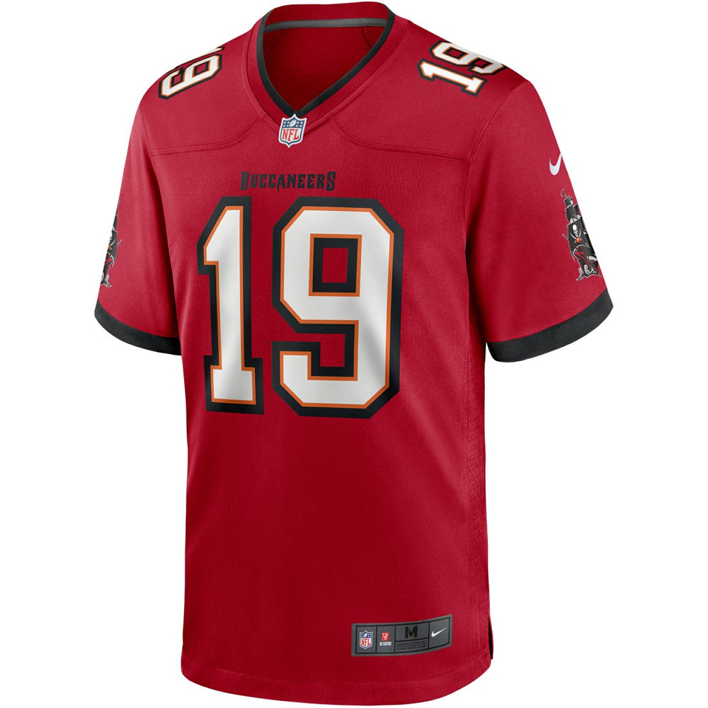Keyshawn Johnson Tampa Bay Buccaneers Game Retired Player Jersey - Red - Nike