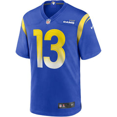 Kurt Warner Los Angeles Rams Game Retired Player Jersey - Royal - Nike