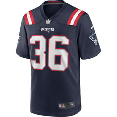 Lawyer Milloy New England Patriots Game Retired Player Jersey - Navy - Nike