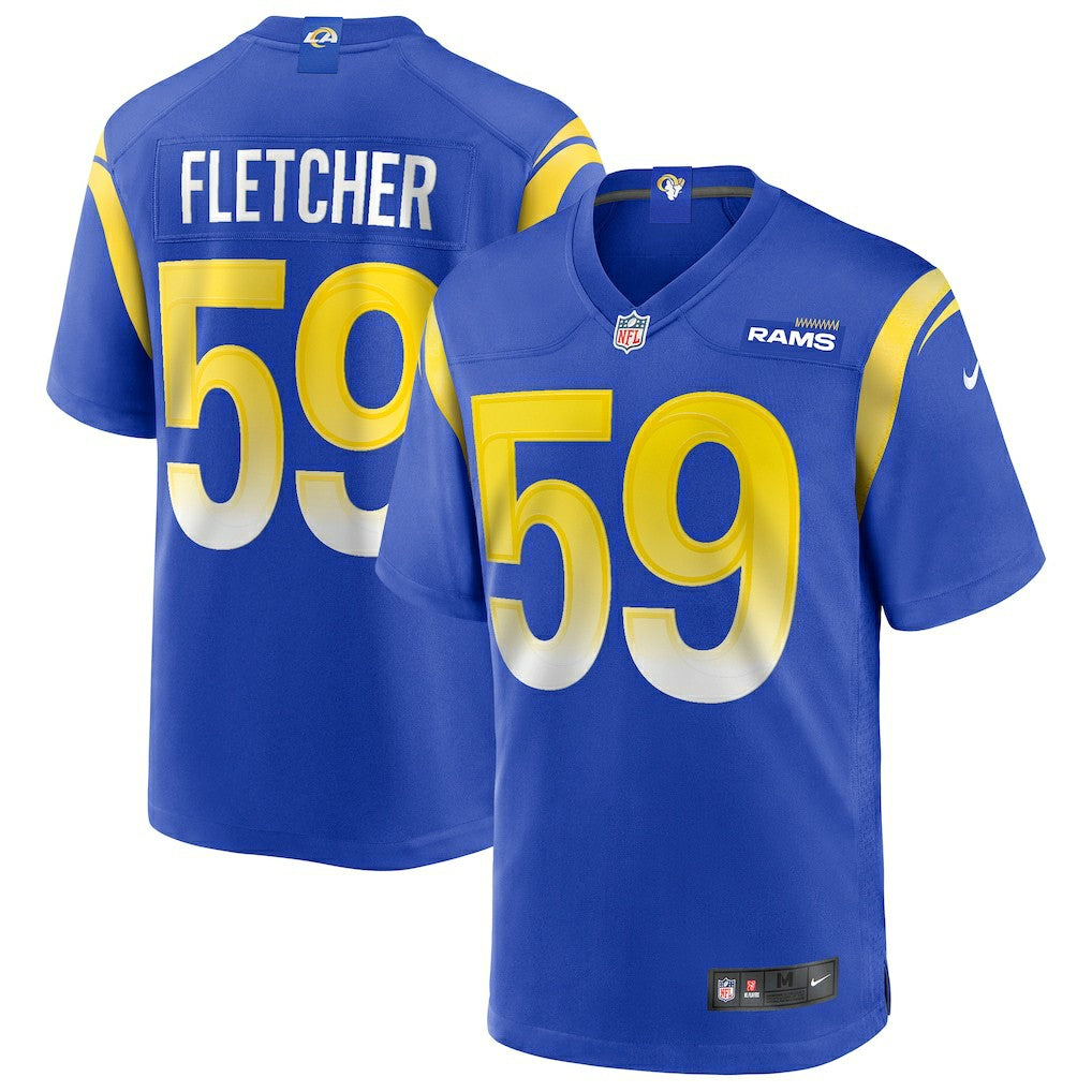 London Fletcher Los Angeles Rams Game Retired Player Jersey - Royal - Nike