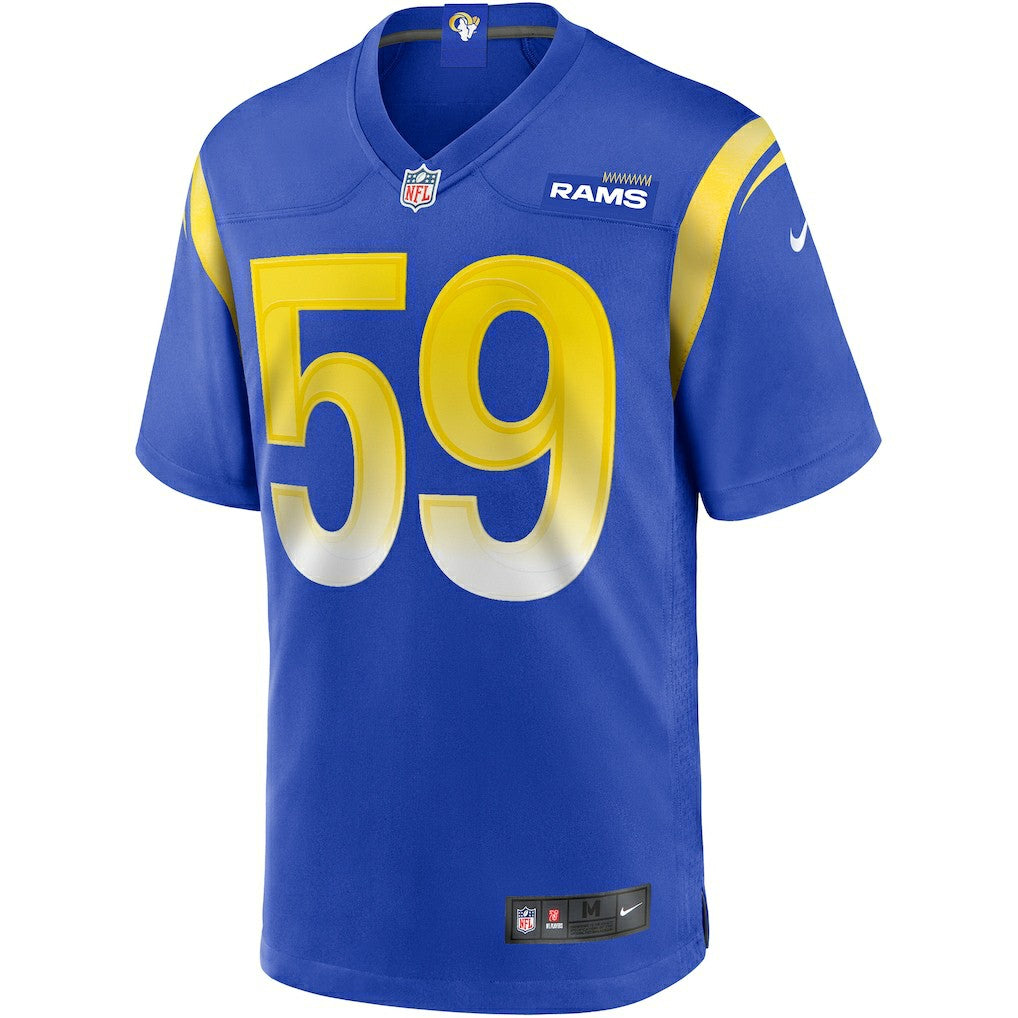 London Fletcher Los Angeles Rams Game Retired Player Jersey - Royal - Nike