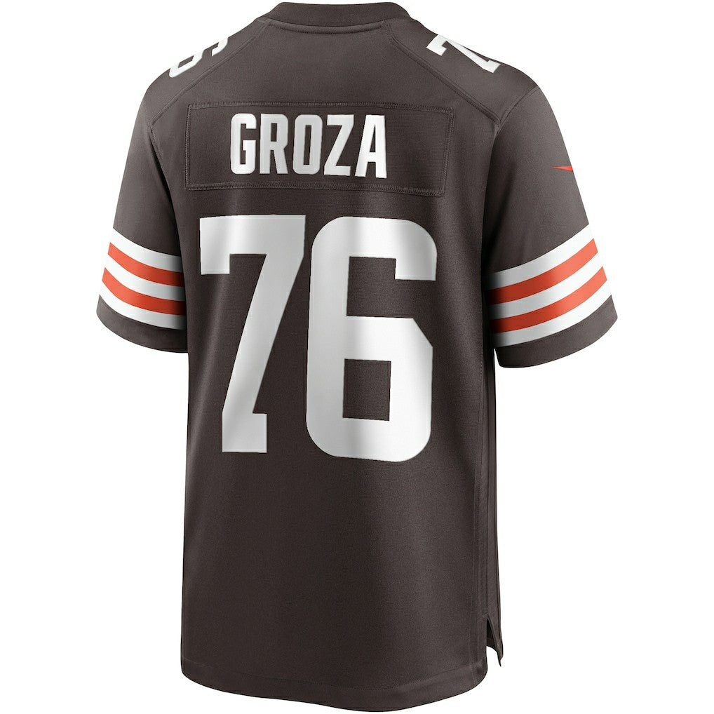 Lou Groza Cleveland Browns Game Retired Player Jersey - Brown - Nike