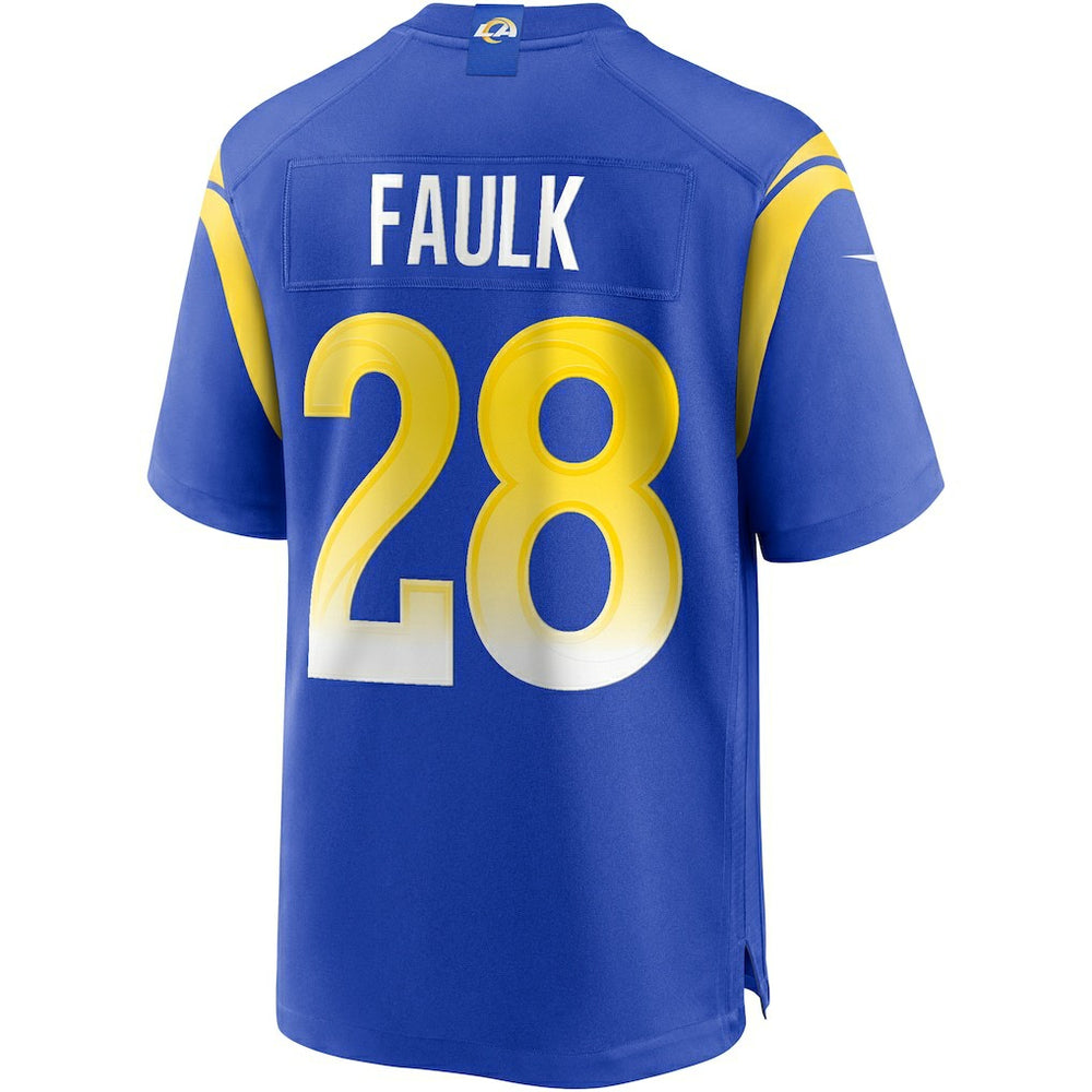Marshall Faulk Los Angeles Rams Game Retired Player Jersey - Royal - Nike