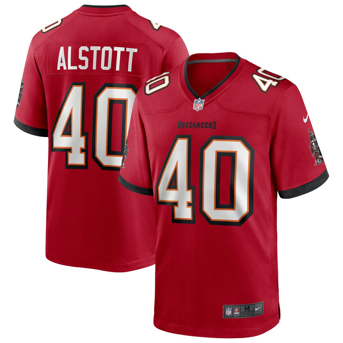 Mike Alstott Tampa Bay Buccaneers Retired Player Game Jersey - Red - Nike
