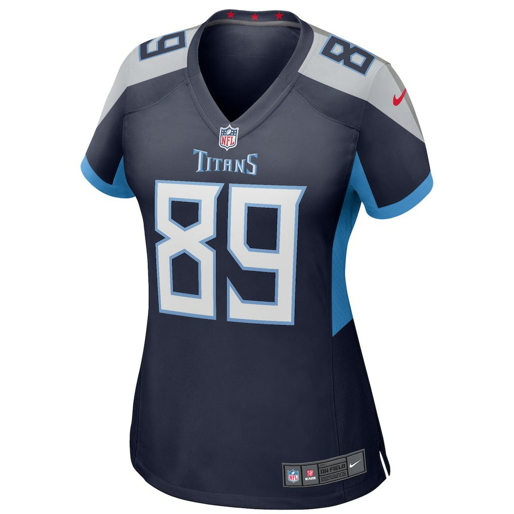 Frank Wycheck Tennessee Titans Women's Game Retired Player Jersey - Navy - Nike