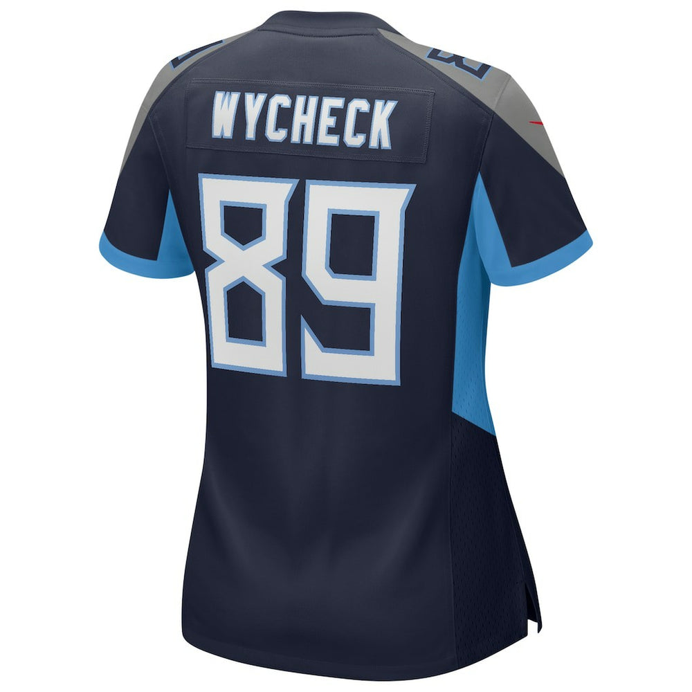 Frank Wycheck Tennessee Titans Women's Game Retired Player Jersey - Navy - Nike