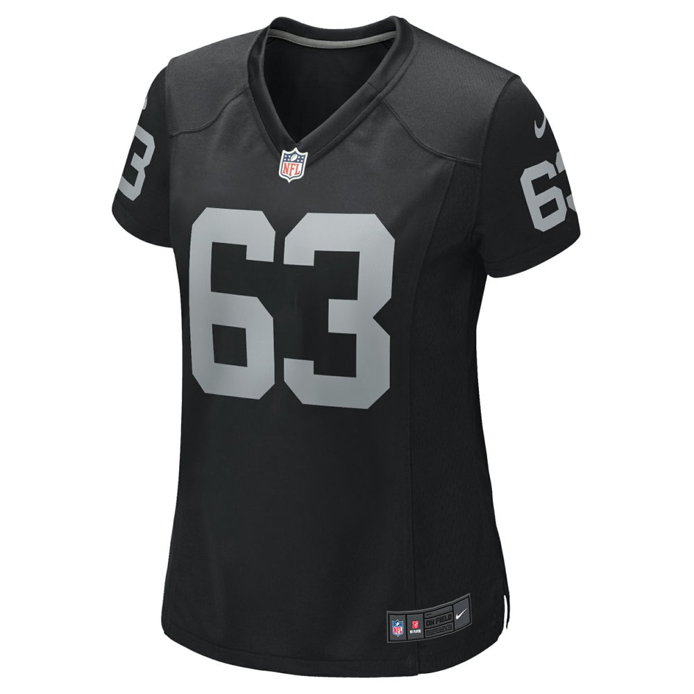 Gene Upshaw Las Vegas Raiders Women's Game Retired Player Jersey - Black - Nike