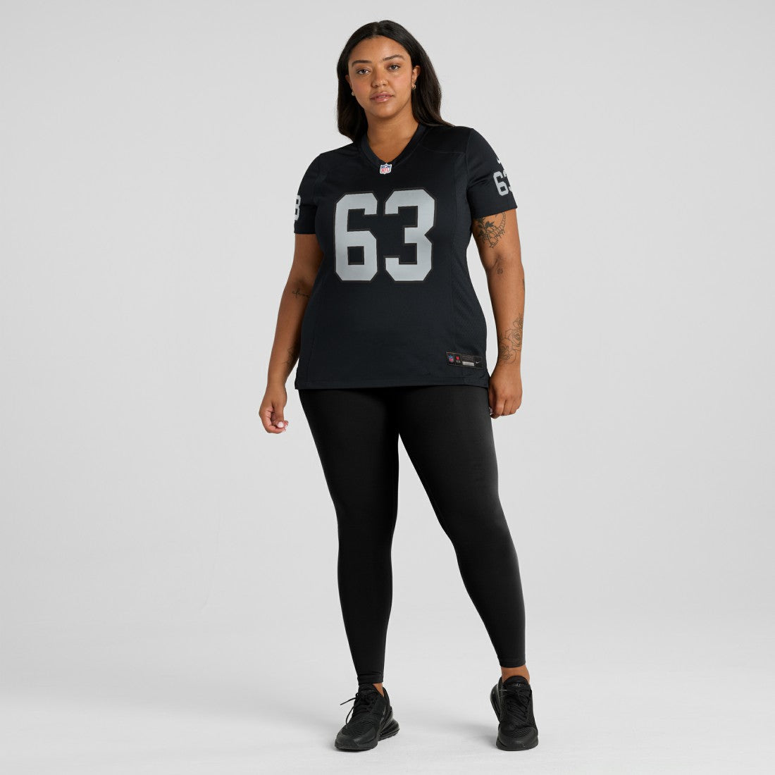 Gene Upshaw Las Vegas Raiders Women's Game Retired Player Jersey - Black - Nike