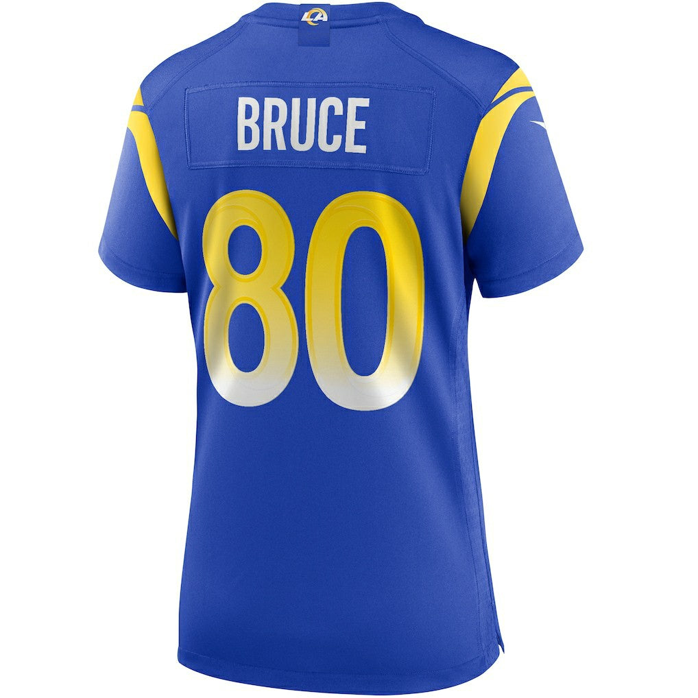 Isaac Bruce Los Angeles Rams Women's Game Retired Player Jersey - Royal - Nike