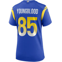 Jack Youngblood Los Angeles Rams Women's Game Retired Player Jersey - Royal - Nike