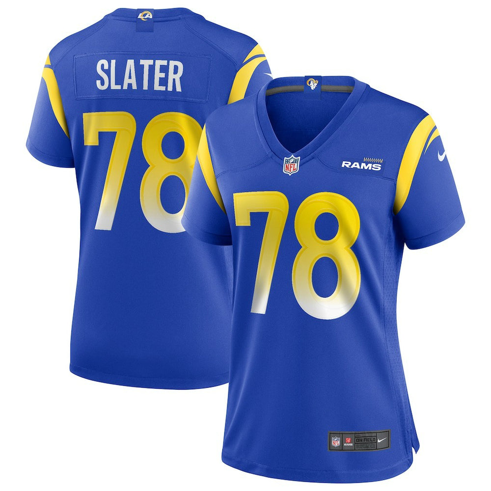 Jackie Slater Los Angeles Rams Women's Game Retired Player Jersey - Royal - Nike