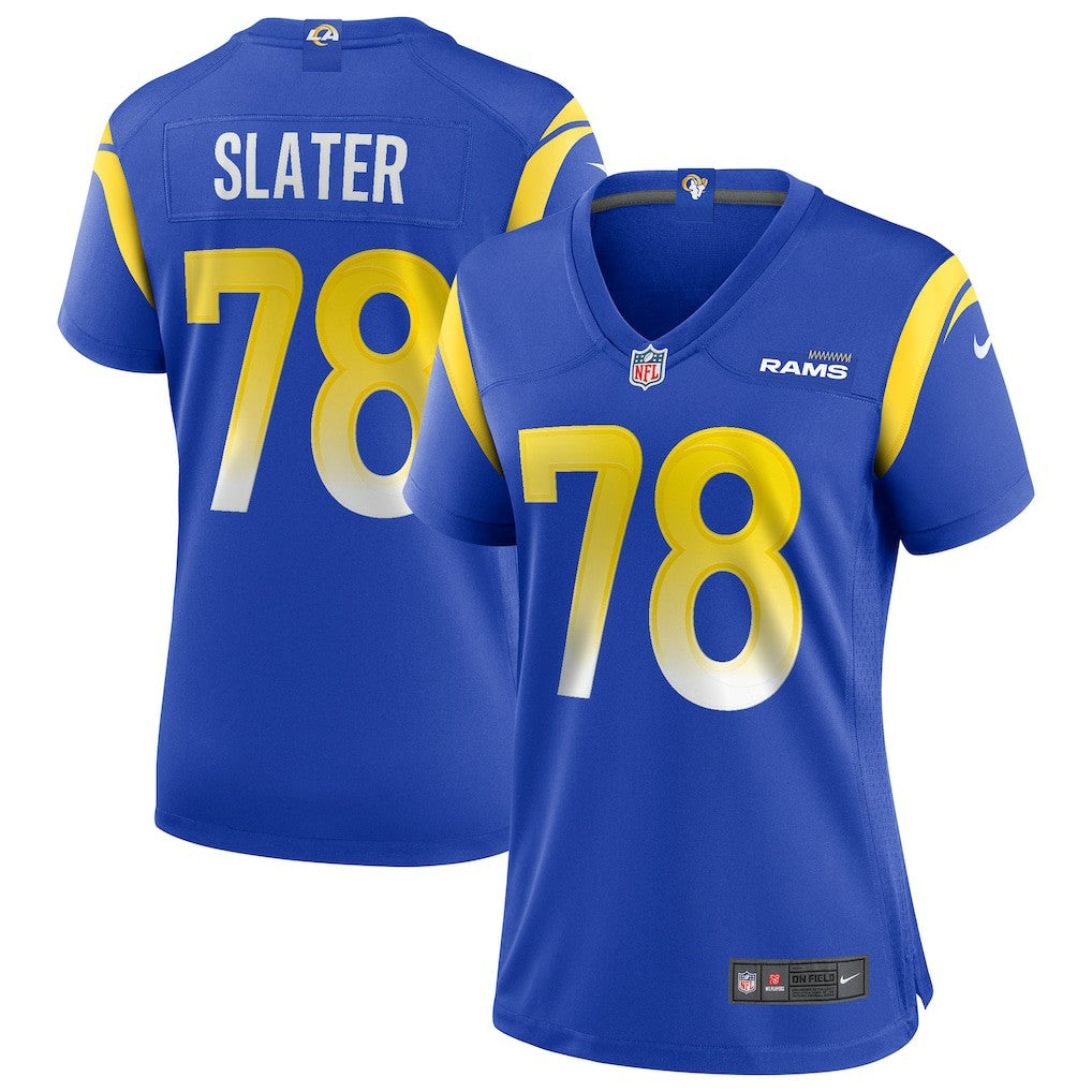 Jackie Slater Los Angeles Rams Women's Game Retired Player Jersey - Royal - Nike