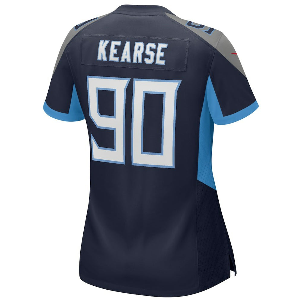 Jevon Kearse Tennessee Titans Women's Game Retired Player Jersey - Navy - Nike