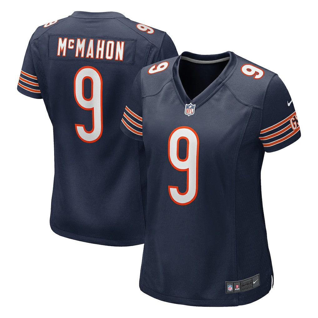 Jim McMahon Chicago Bears Women's Game Retired Player Jersey - Navy - Nike