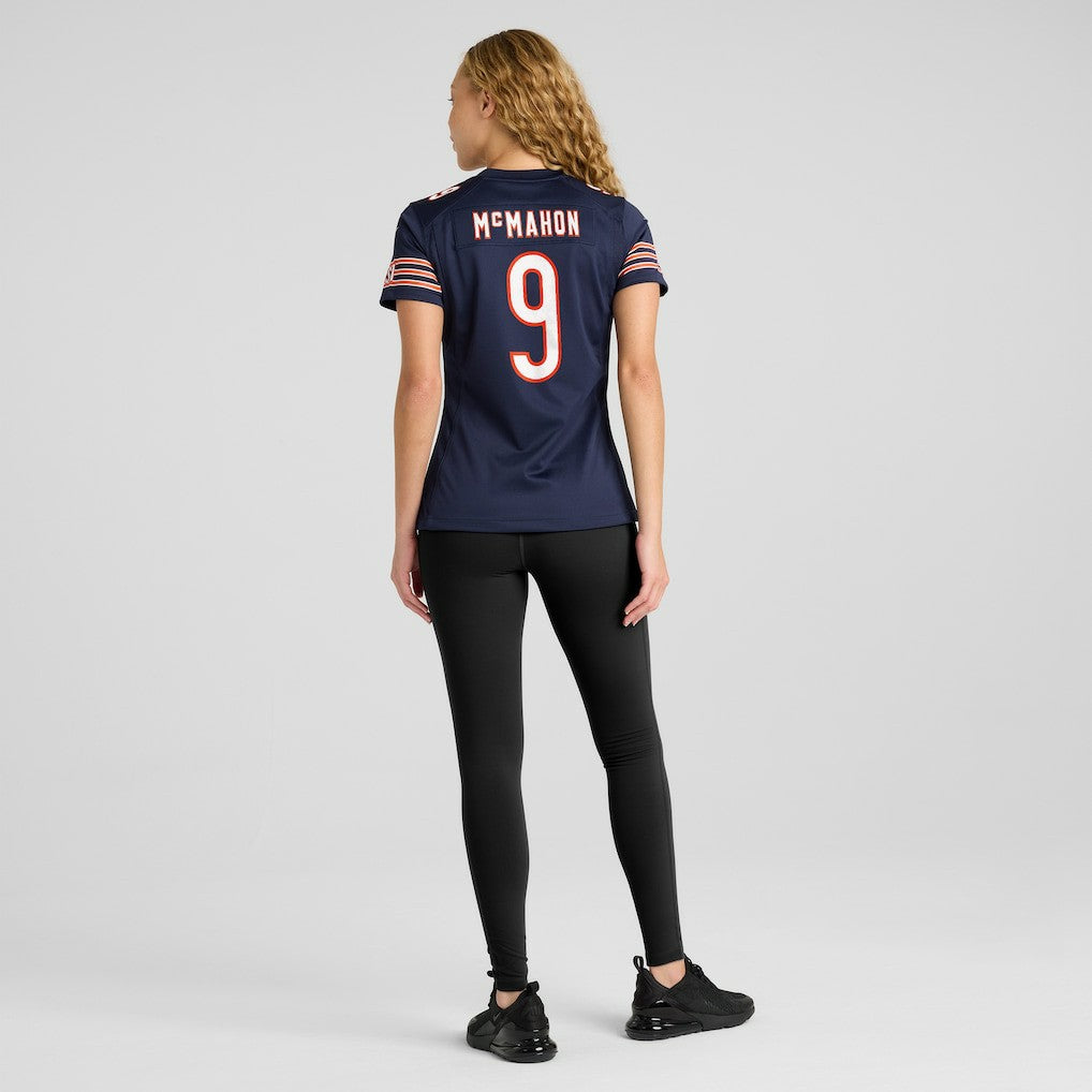 Jim McMahon Chicago Bears Women's Game Retired Player Jersey - Navy - Nike