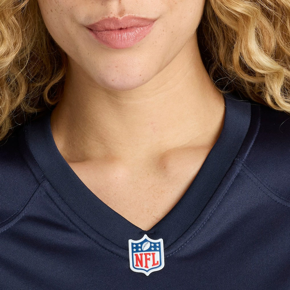 Jim McMahon Chicago Bears Women's Game Retired Player Jersey - Navy - Nike