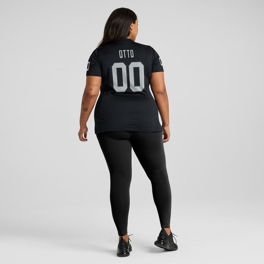 Jim Otto Las Vegas Raiders Women's Game Retired Player Jersey - Black - Nike