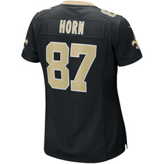 Joe Horn New Orleans Saints Women's Game Retired Player Jersey - Black - Nike